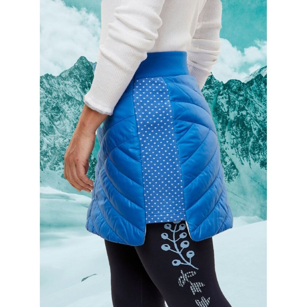 NWT Krimson Klover Carving Insulated Skirt Women's Medium MSRP$149 Blue - Picture 1 of 17